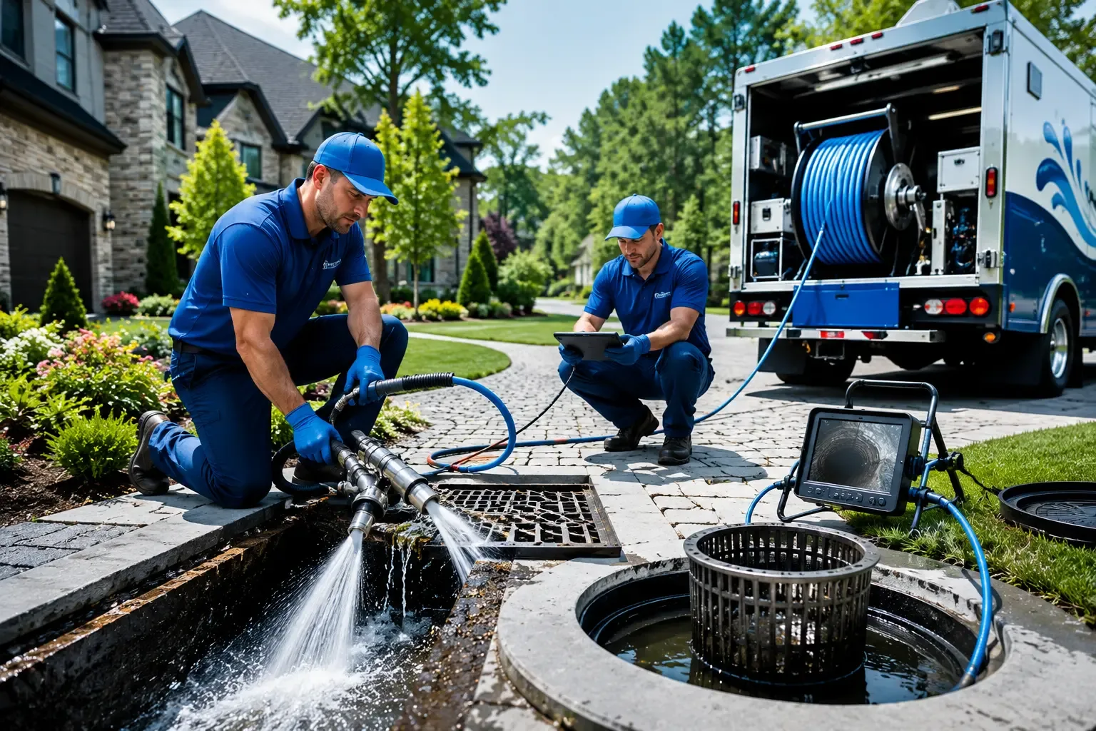 Local outdoor drain cleaning professionals in Winifrede, WV